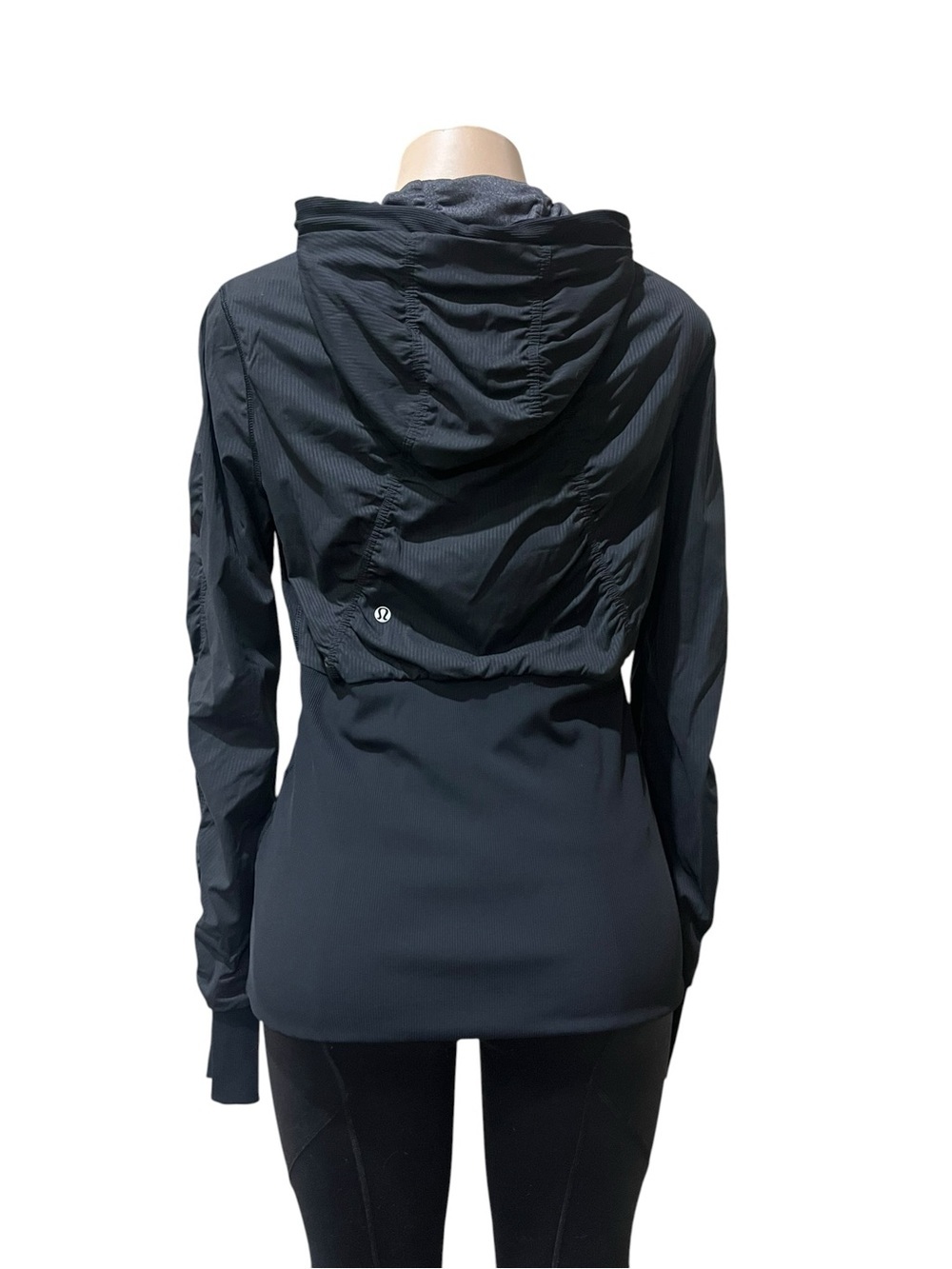 lululemon athletica Dark Charcoal Zip Hoodie - Picture 3 of 10